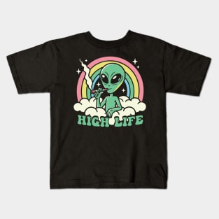 Alien's High Life Kids T-Shirt